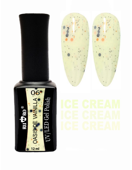 ESMALTE PERMANENTE ICE CREAM - OASIS DE VAINILLA 06
