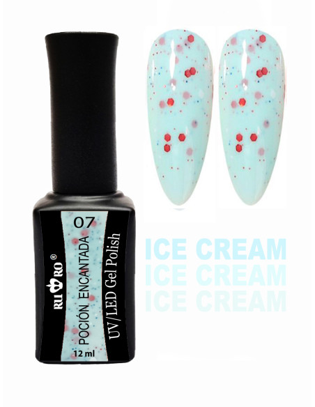 ESMALTE PERMANENTE ICE CREAM - POCIÓN ENCANTADA 07