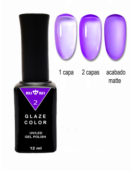 ESMALTE PERMANENTE - GLAZE COLOR 2