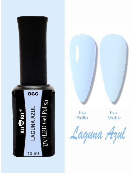 ESMALTE PERMANENTE - LAGUNA AZUL 866