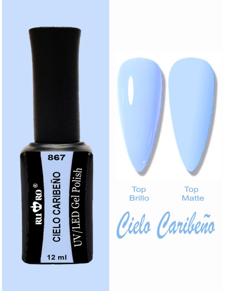 ESMALTE PERMANENTE - CIELO CARIBEÑO 867