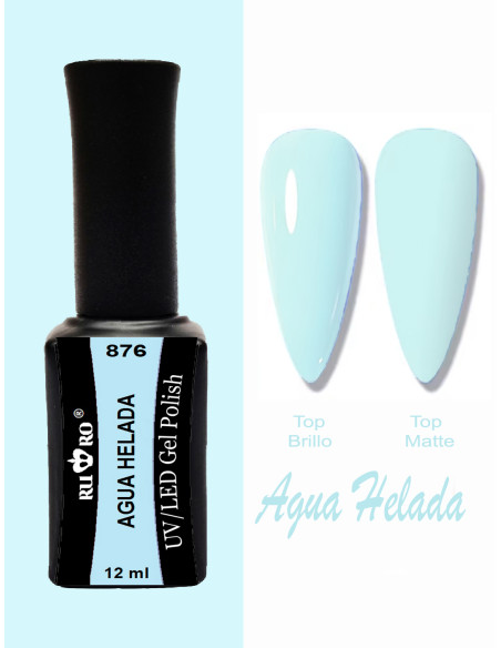 ESMALTE PERMANENTE - AGUA HELADA 876