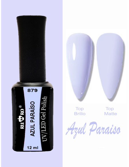 ESMALTE PERMANENTE - AZUL PARAISO 879
