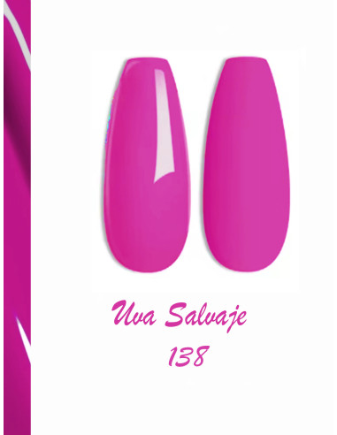 ESMALTE PERMANENTE - UVA SALVAJE 138