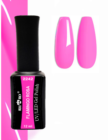 ESMALTE PERMANENTE - FLAMINGO ROSA 2242