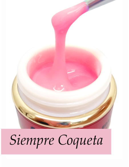 GEL CONSTRUCTOR - SIEMPRE COQUETA 30ml. GEL CONSTRUCTOR - SIEMPRE COQUETA 30ml.