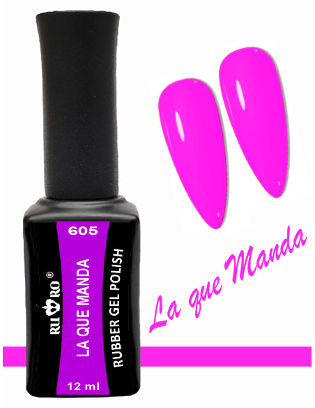 ESMALTE PERMANENTE - LA QUE MANDA 605 ESMALTE PERMANENTE - LA QUE MANDA 605