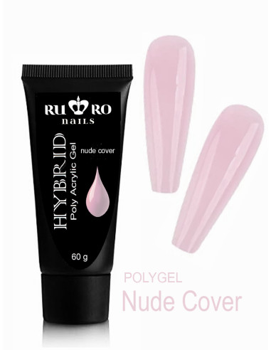 POLY GEL  -  NUDE COVER  60 g