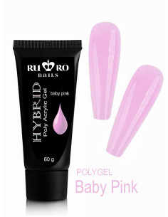 copy of POLY GEL / ACRYL GEL  -  CLEAR   60 g