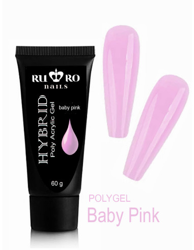 POLY GEL  -  BABY PINK  60 g