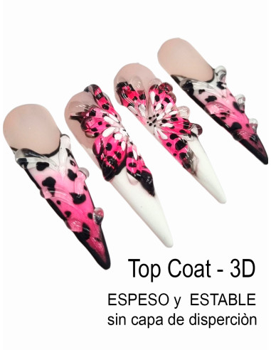 3D TOP COAT - 10g.