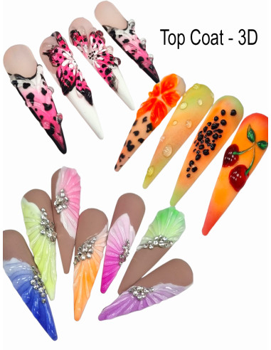 3D TOP COAT - 10g.