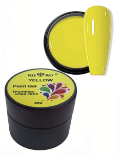 PAINT GEL - YELLOW 5ml.