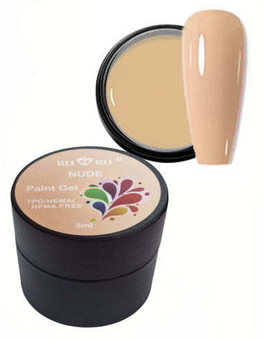 PAINT GEL - NUDE 5ml.