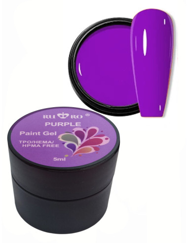 PAINT GEL - PURPLE 5ml.