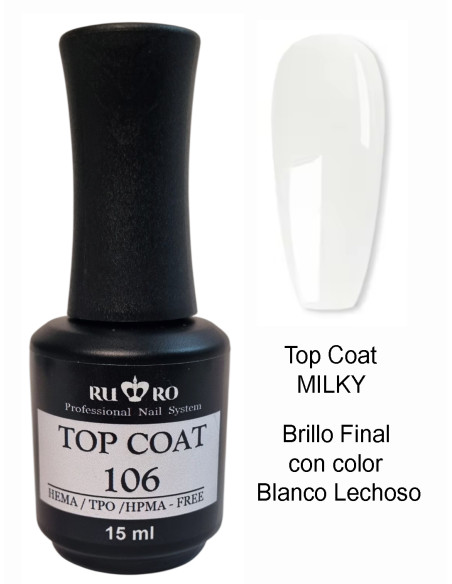 TOP COAT MILKY - 106