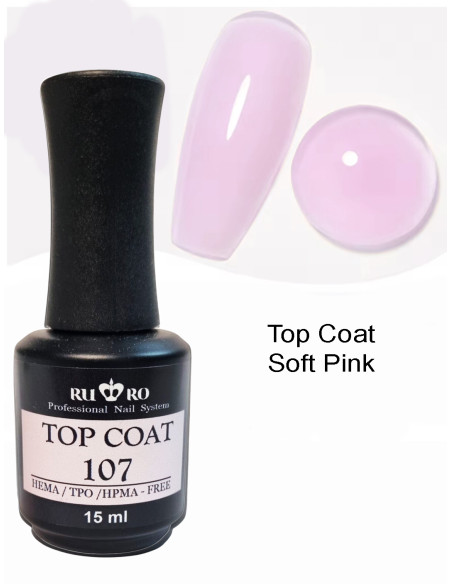 TOP COAT FRENCH - SOFT PINK 107