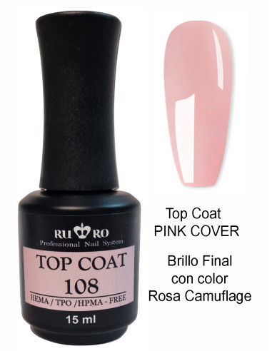 TOP COAT FRENCH - PINK COVER 108