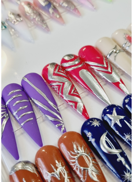 PINTURA GEL - METAL LIQUIDO  5ml. ORO