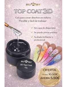3D TOP COAT - 10g. 2