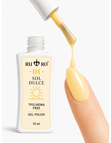 RU-RO 01 SOL DULCE – Esmalte Semipermanente...