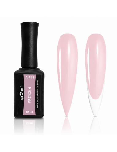 FRENCH 6 - Esmalte Semipermanente Rosa Malva RU-RO