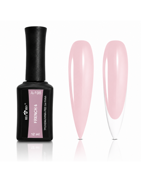 FRENCH 6 - Esmalte Semipermanente Rosa Malva RU-RO
