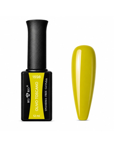 Esmalte Semipermanente Profesional 1598 OLIVO TOSCANO - Ru-Ro Nails 12ml.