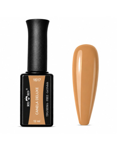 Esmalte Semipermanente Profesional 1617 CANELA DELUXE - Ru-Ro Nails 12ml.