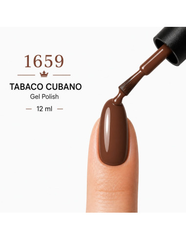 Esmalte Semipermanente Profesional 1659 TABACO...