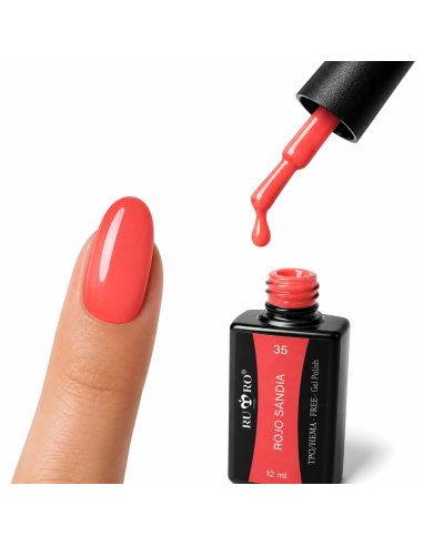 Esmalte Semipermanente Profesional 35 ROJO...
