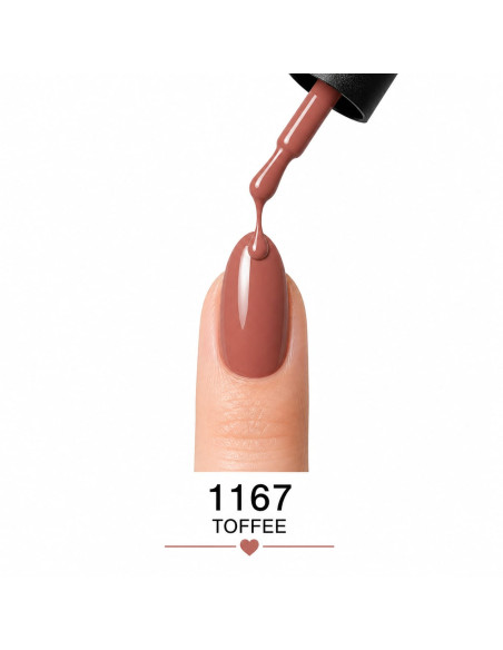 Esmalte Semipermanente Toffee 1167 – Gel Polish 12 ml RU-RO
