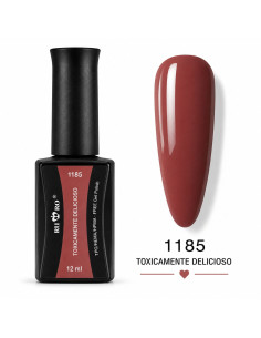 Gel Polish Tóxicamente Delicioso 1185 RU-RO color rojizo tierra
