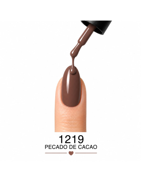 Esmalte Semipermanente Pecado de Cacao 1219 – Gel Polish 12 ml RU-RO