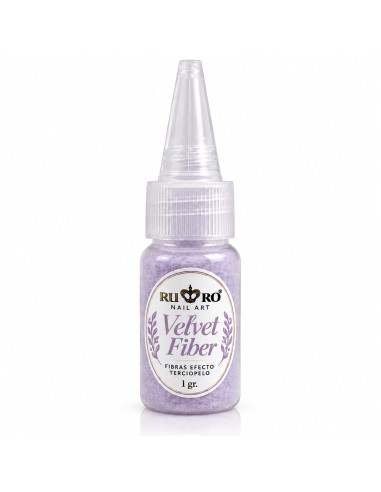 Velvet Fiber Lila RU-RO Nails 1 g – Fibra...