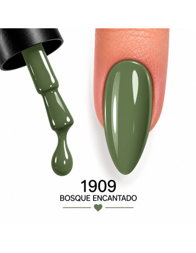 Esmalte Semipermanente RU-RO Nails 1909 Bosque...