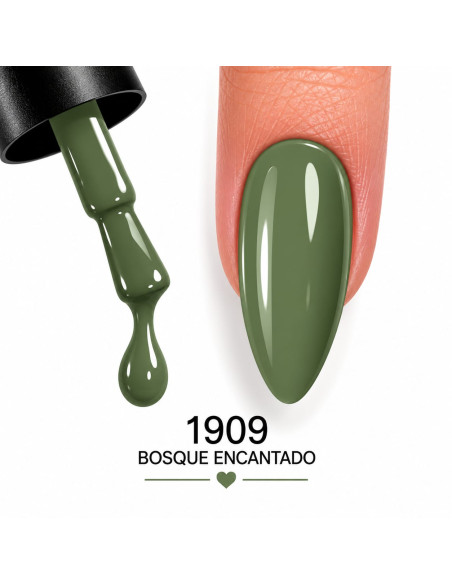 Esmalte Semipermanente RU-RO Nails 1909 Bosque Encantado – 12 ml