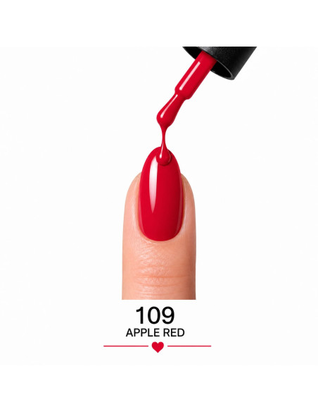 Esmalte Semipermanente 109 Apple Red RU-RO Nails 12 ml