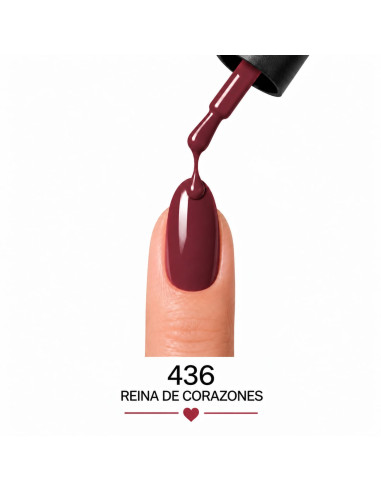 Esmalte Semipermanente 436 Reina de Corazones...