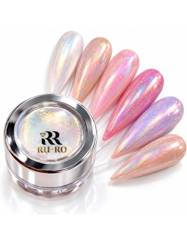 Polvo Holográfico HOLO para Uñas – Efecto...