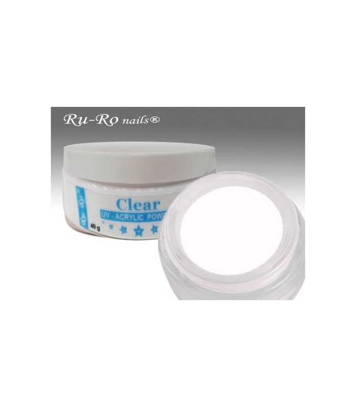 polvo acrilico uv transparente 40g